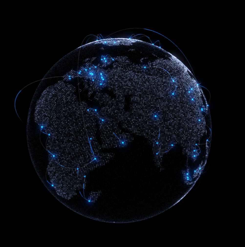 Global network of clippers